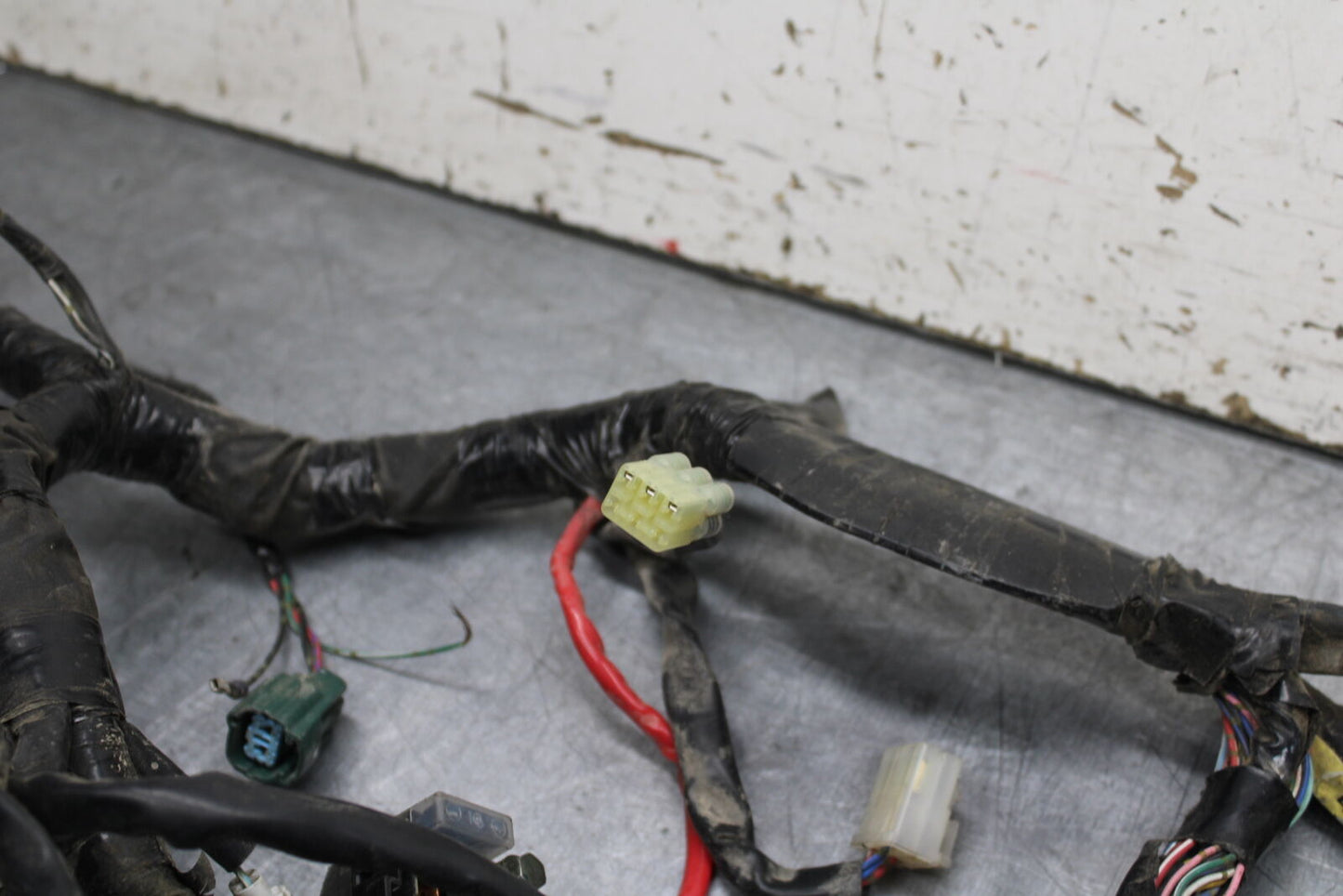 07-08 YAMAHA YZF R1 MAIN ENGINE WIRING HARNESS MOTOR WIRE LOOM BB724