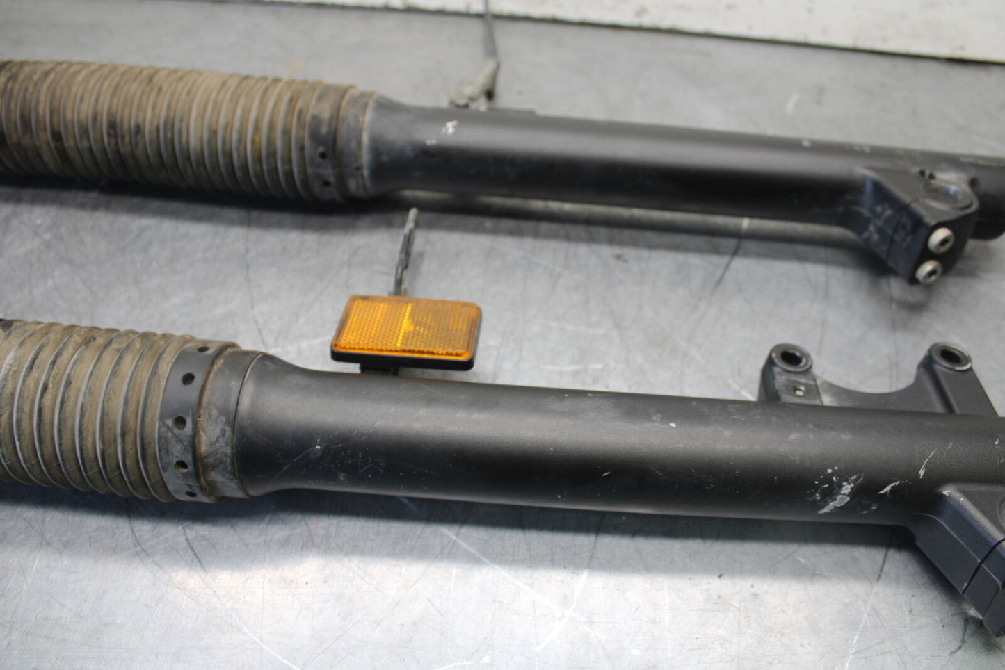 08-18 KAWASAKI KLR650 FRONT FORKS SHOCK SUSPENSION SET PAIR BB707