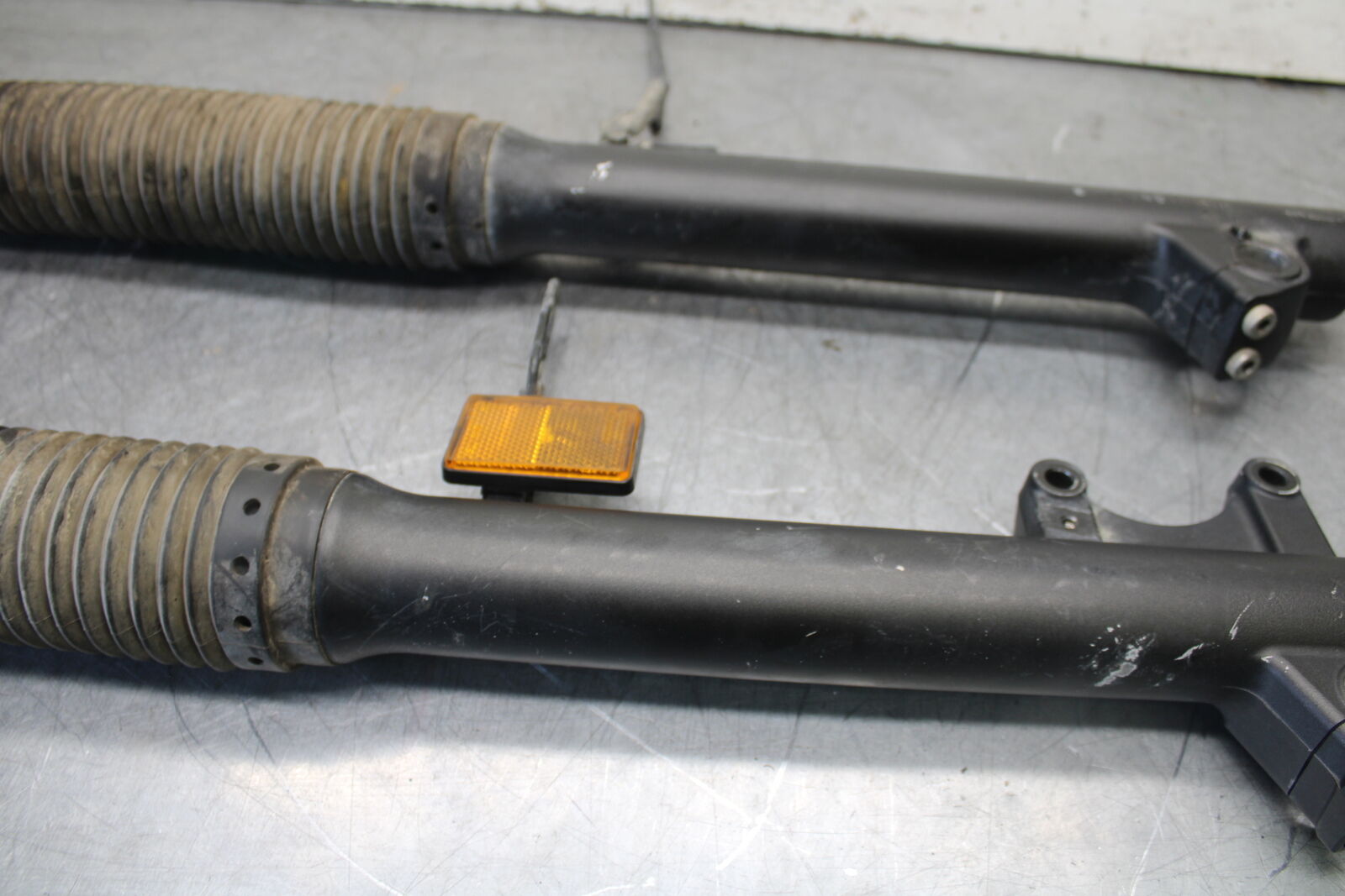 08-18 KAWASAKI KLR650 FRONT FORKS SHOCK SUSPENSION SET PAIR BB707