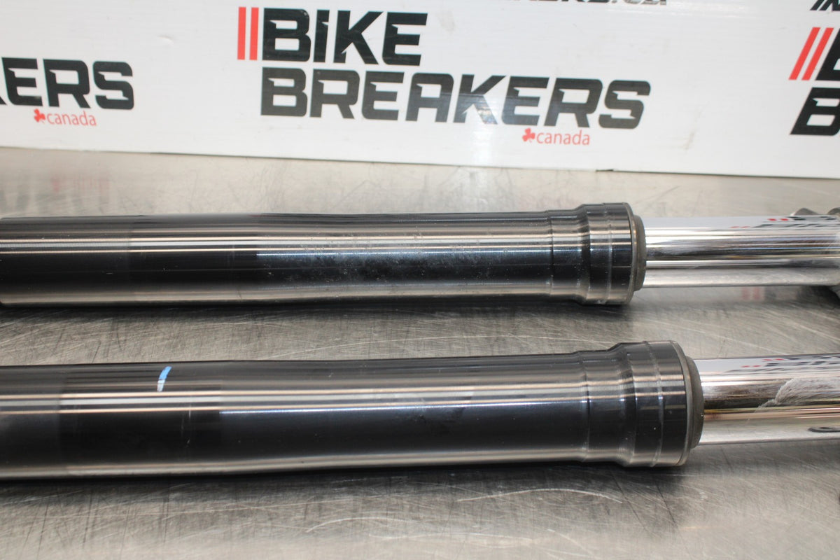 08-10 SUZUKI GSXR 600 FRONT FORKS SHOCK SUSPENSION SET PAIR BB202