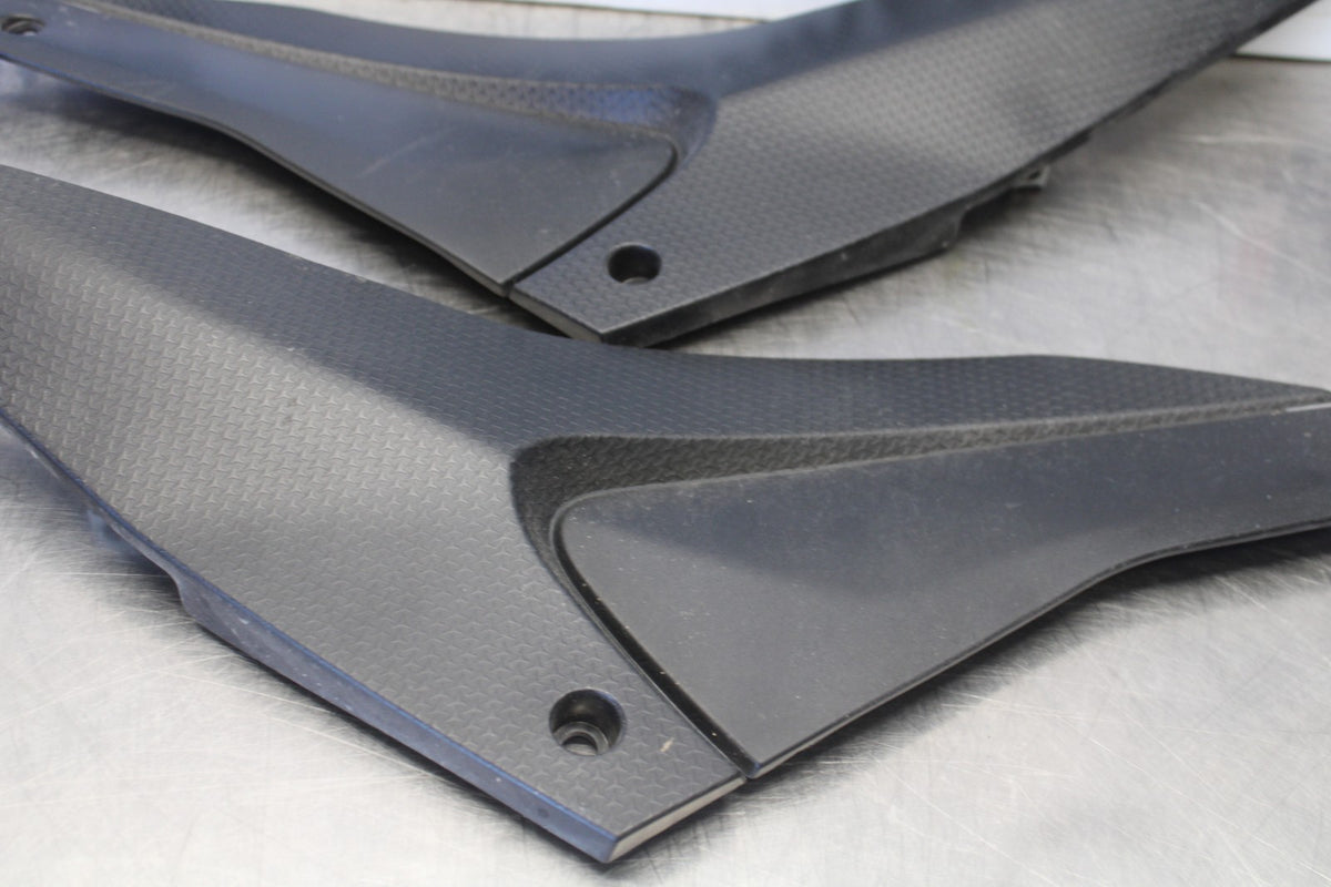 24 APRILIA TUONO V4 1100 FACTORY ABS RIGHT LEFT GAS FUEL TANK PANEL COVERS BB887