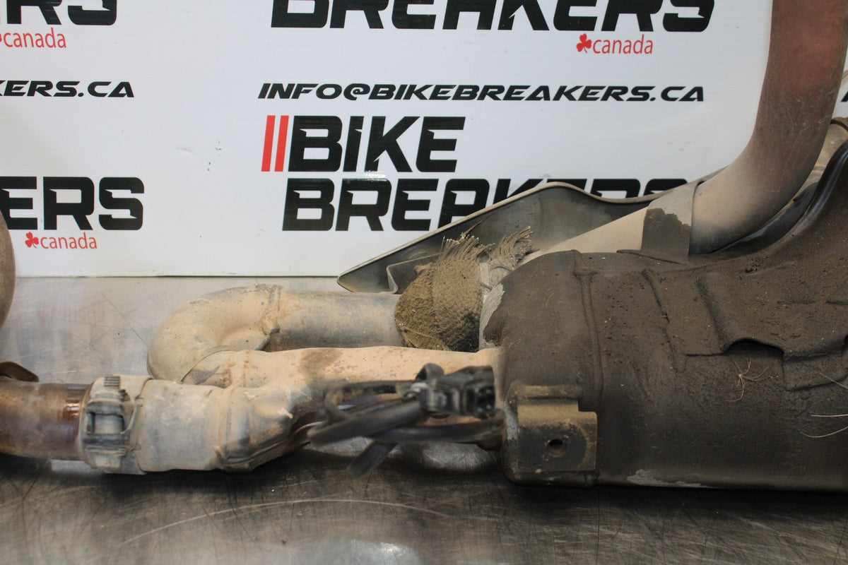 10 SUZUKI SV650 EXHAUST HEADER PIPES MANIFOLD BB181
