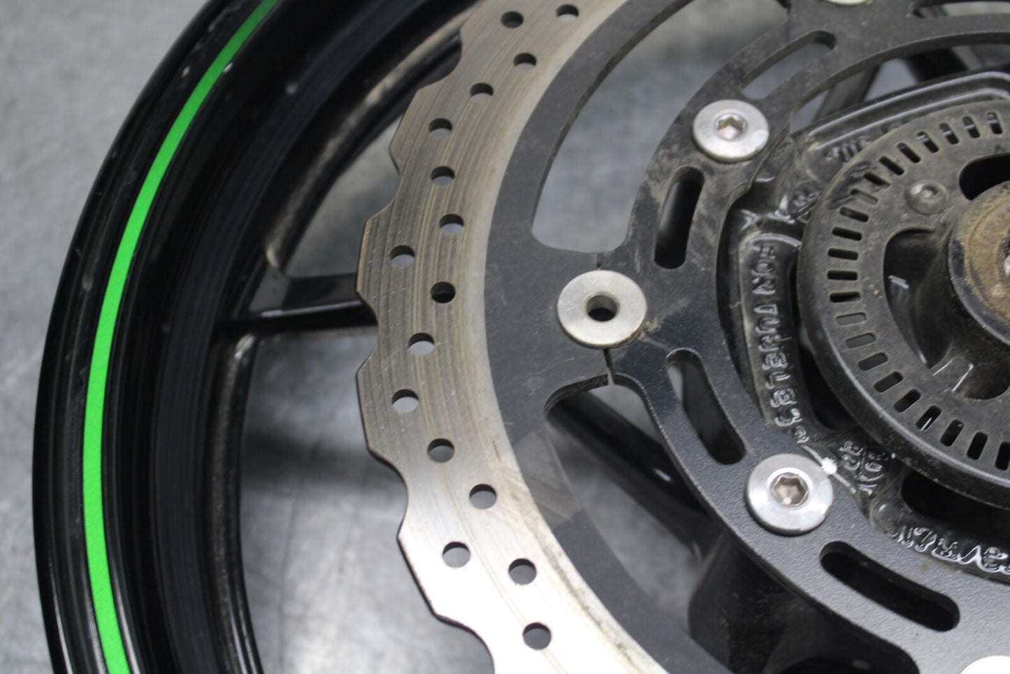 18-23 KAWASAKI NINJA 400 EX400 ABS FRONT WHEEL FRONT RIM BB747