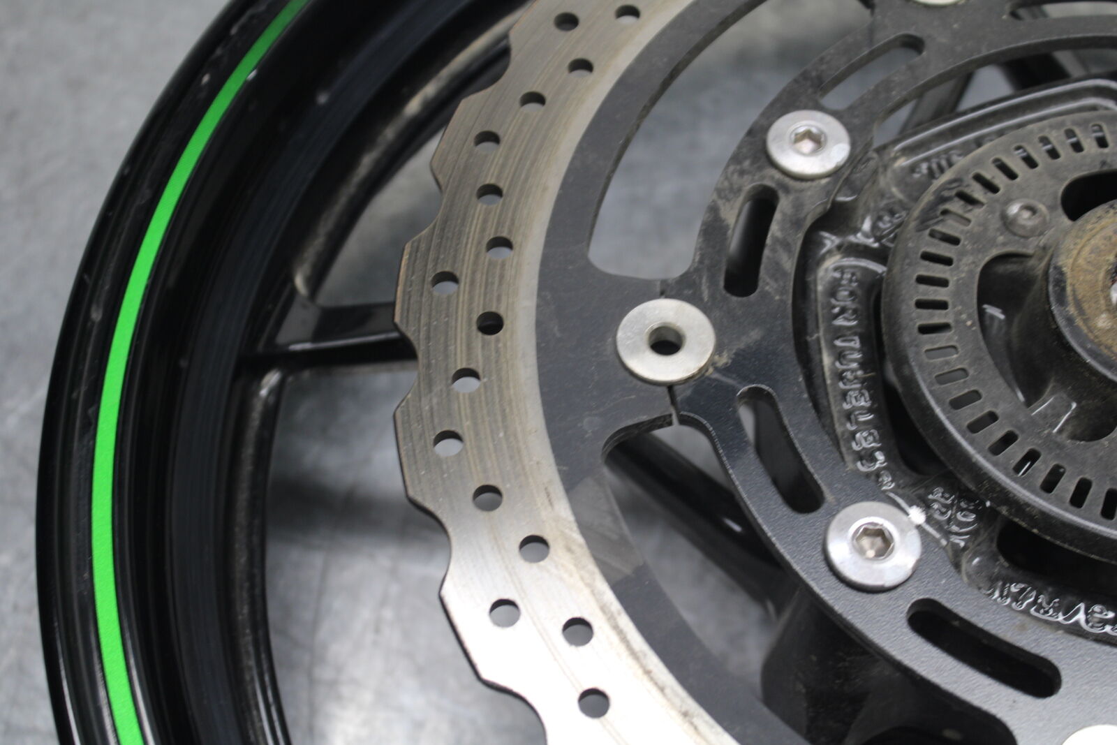 18-23 KAWASAKI NINJA 400 EX400 ABS FRONT WHEEL FRONT RIM BB747