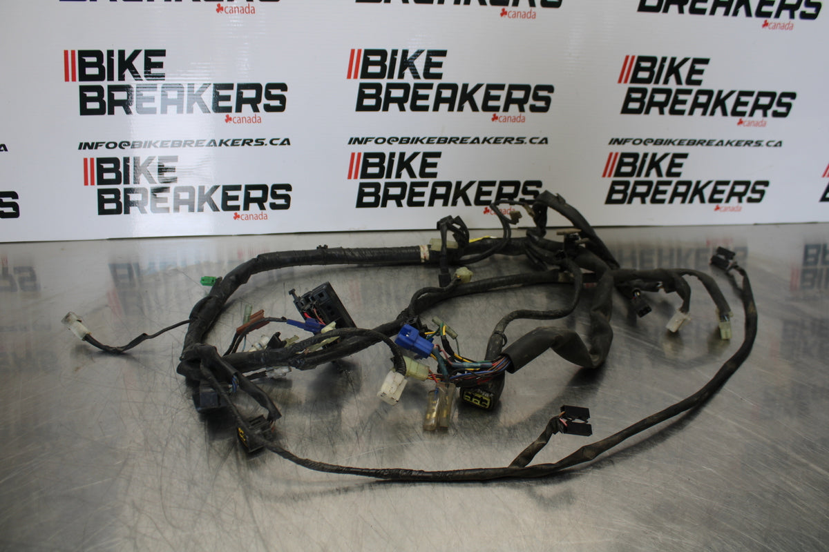 04 YAMAHA ROAD STAR XV1700A MAIN ENGINE WIRING HARNESS MOTOR WIRE LOOM BB155