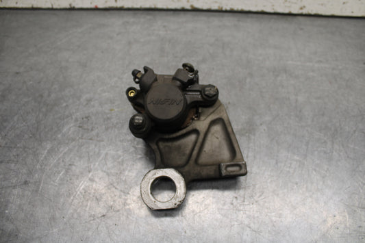 06 YAMAHA YZF R6 REAR BACK BRAKE CALIPER W MOUNT BRACKET BB716