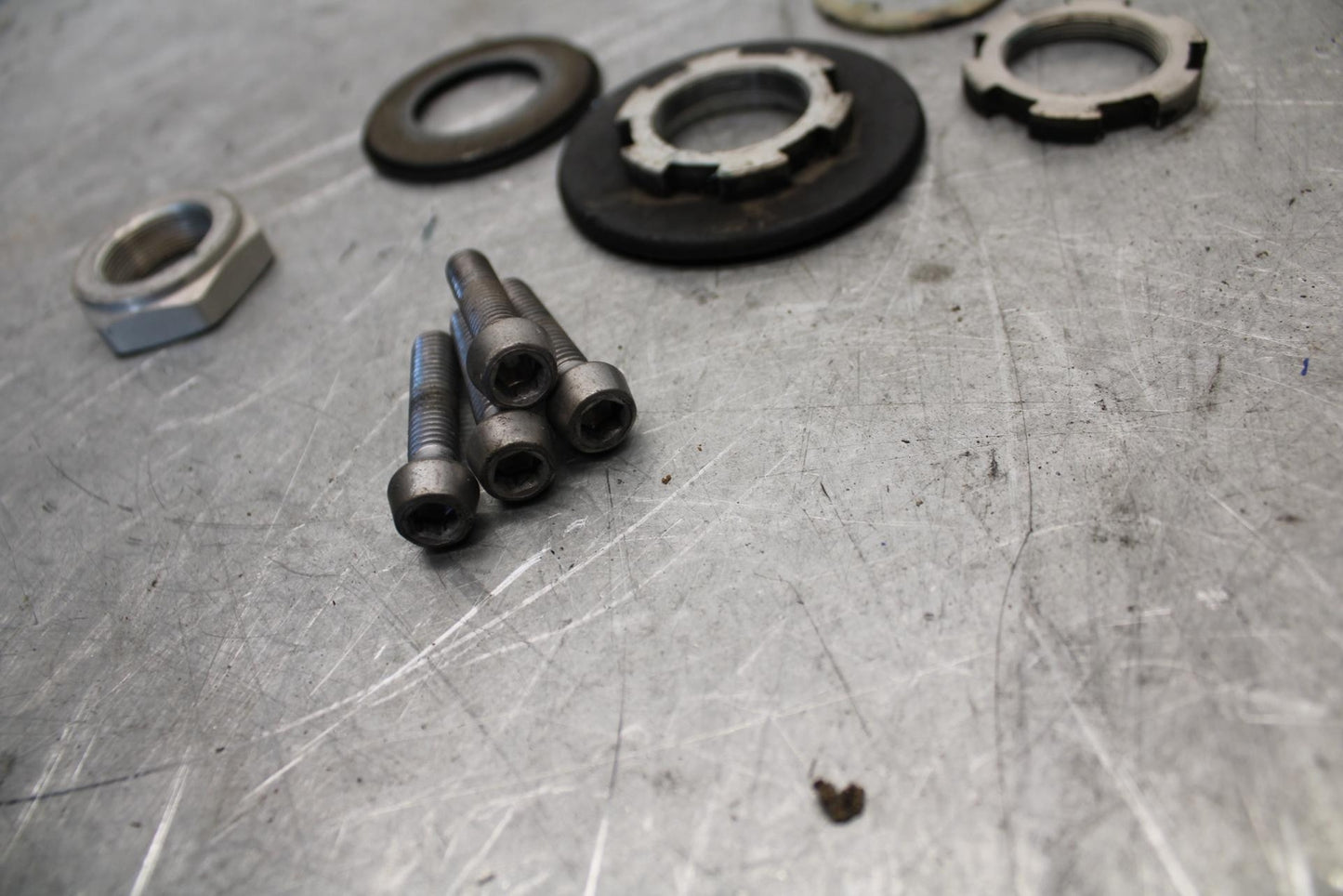 2006 Triumph Daytona 675 Triple  CLAMP LOWER TRIPLE TREE STEM NUT BOLT BB434