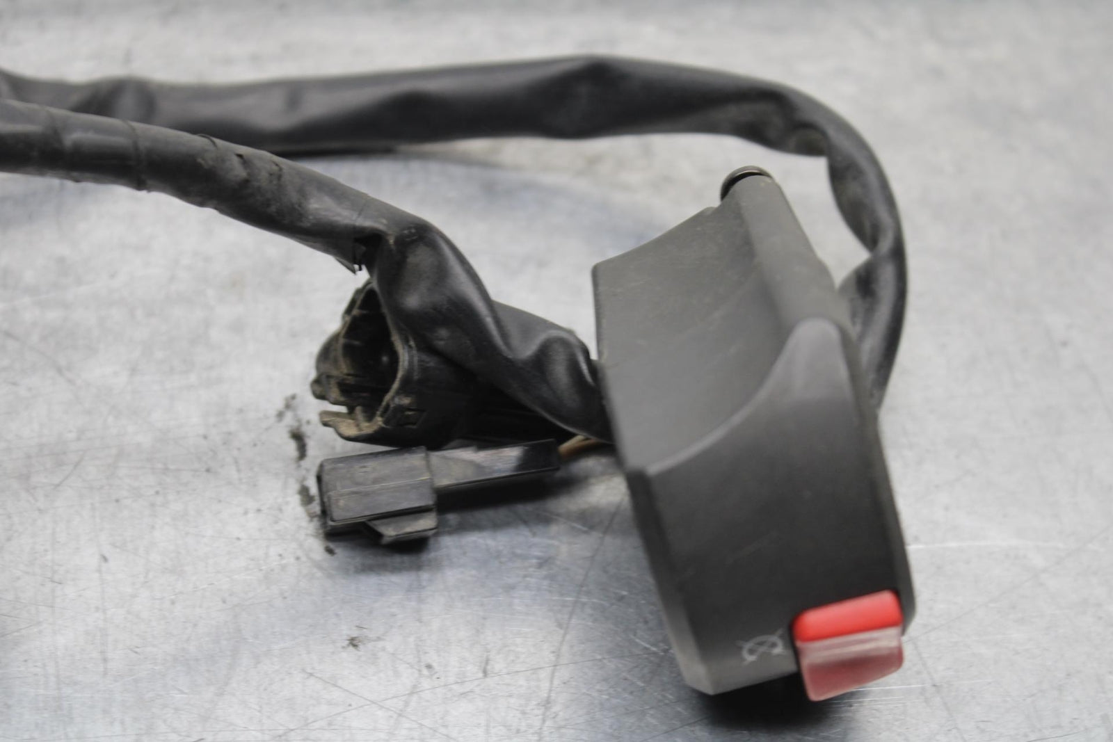 03 KAWASAKI NINJA ZX6RR ZX600K RIGHT CLIP ON HANDLE KILL OFF START SWITCH BB105