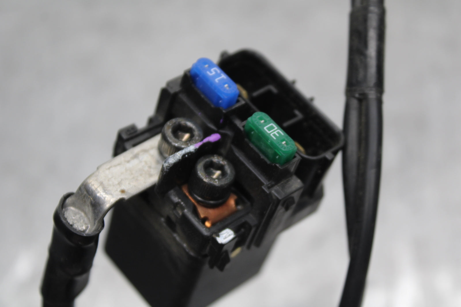 13-18 KAWASAKI NINJA ZX6R ENGINE STARTER RELAY STARTING MOTOR 27010-0794 BB666