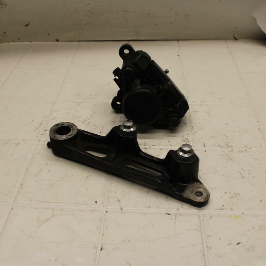 92-93 YAMAHA FJ1200A ABS REAR BACK BRAKE CALIPER W MOUNT BRACKET BB07