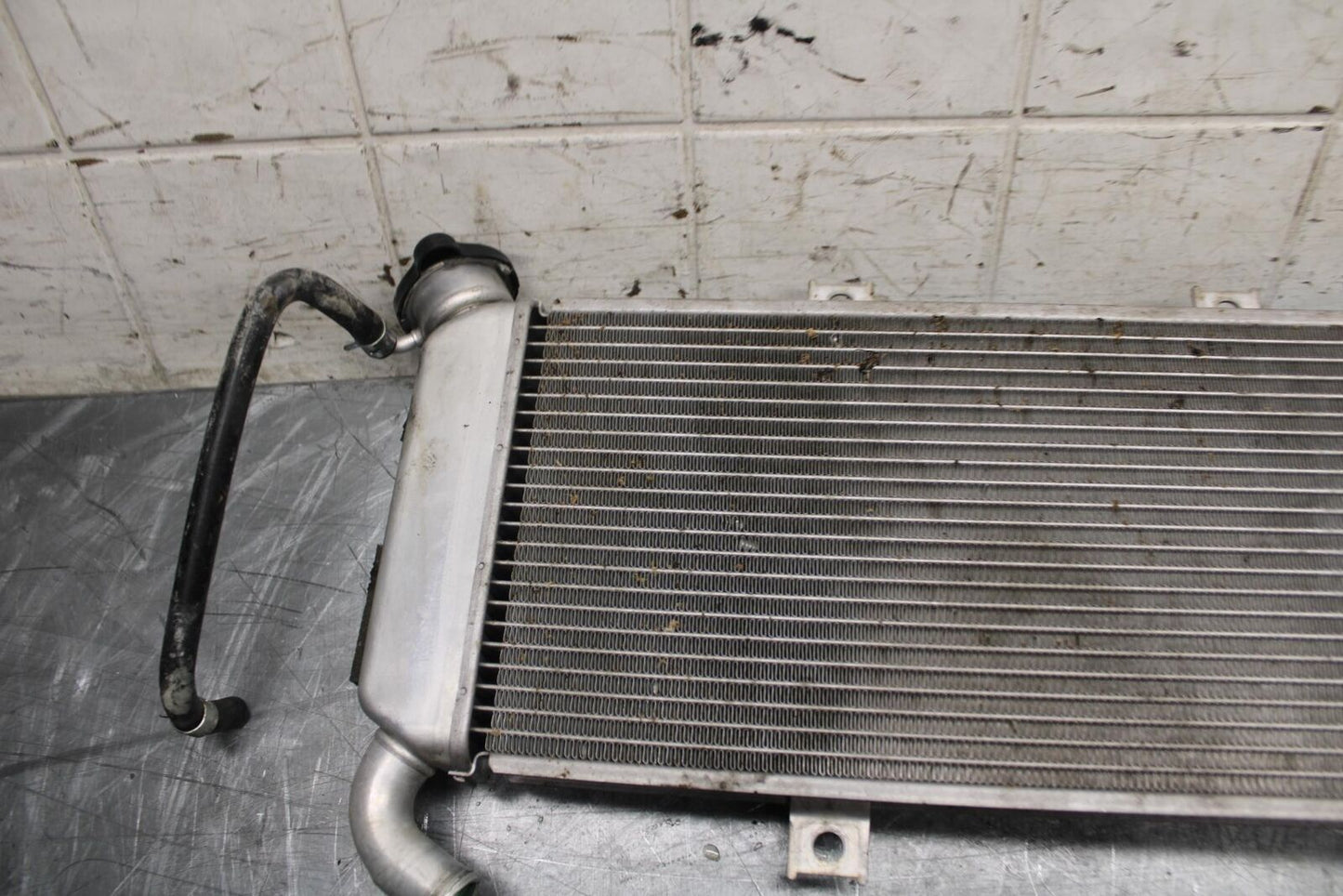 15-17 KAWASAKI EX 650 NINJA  ABS ENGINE RADIATOR MOTOR COOLER COOLING BB494