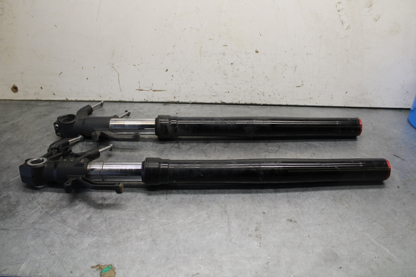 13-18 KAWASAKI NINJA ZX6R FRONT FORKS SHOCK SUSPENSION SET PAIR  BB682