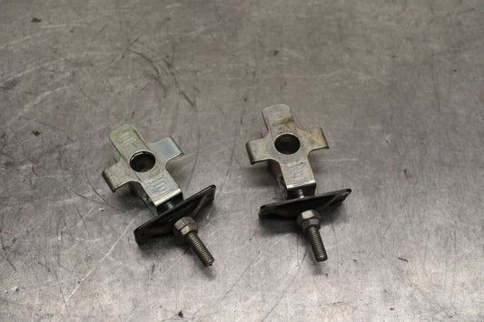 15-16 HONDA CB300F SWINGARM CHAIN TENSIONER ADJUSTMENT BRACKETS  BB740