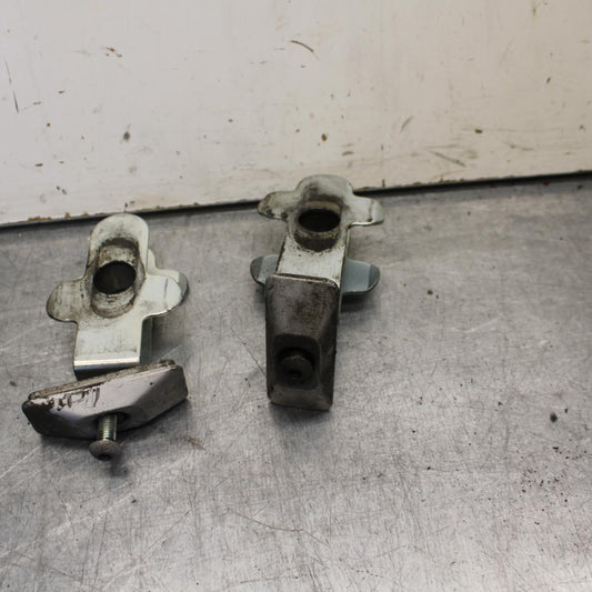 1995 Suzuki RF600R SWINGARM CHAIN TENSIONER ADJUSTMENT BRACKETS  BB615