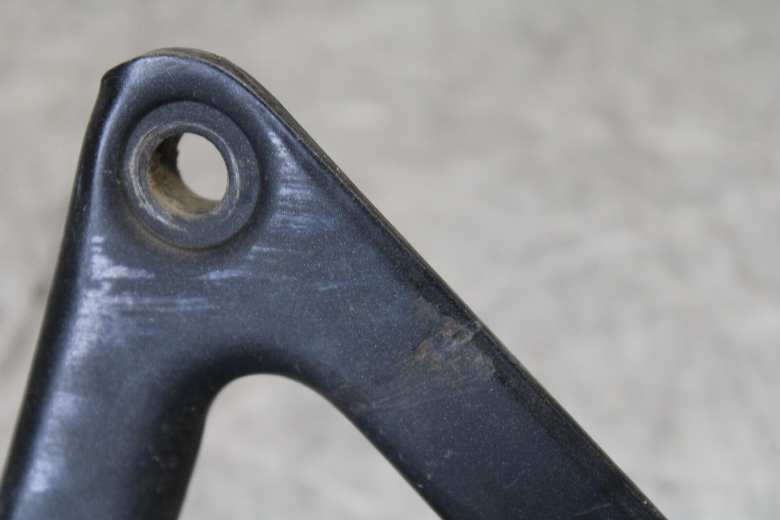 08-18 KAWASAKI KLR650 LEFT REAR BACK PASSENGER PEG BB707