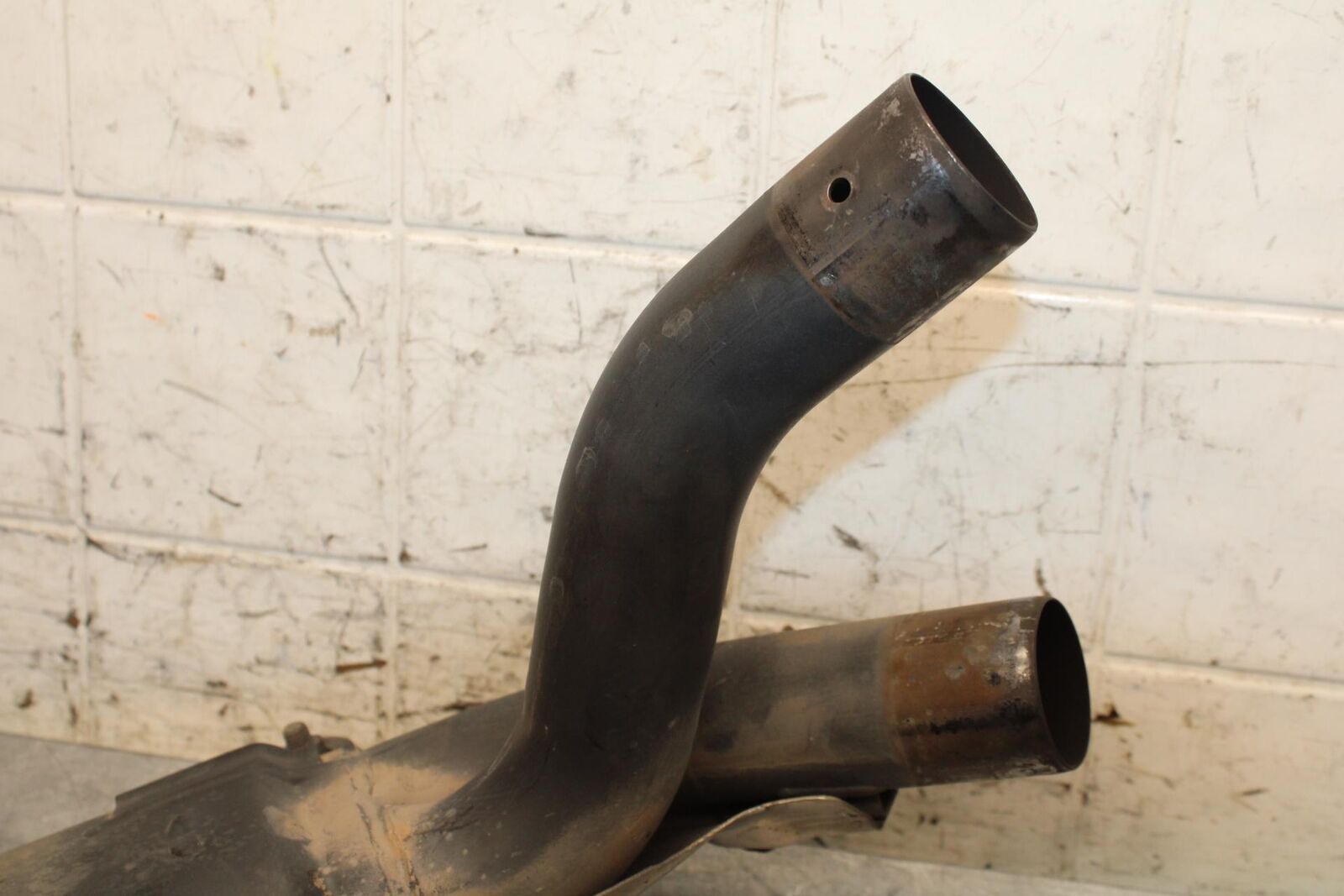 2007 Yamaha YZF R1 EXHAUST MIDPIPE MID MIDDLE PIPE 4C8-14740-00-00 BB575