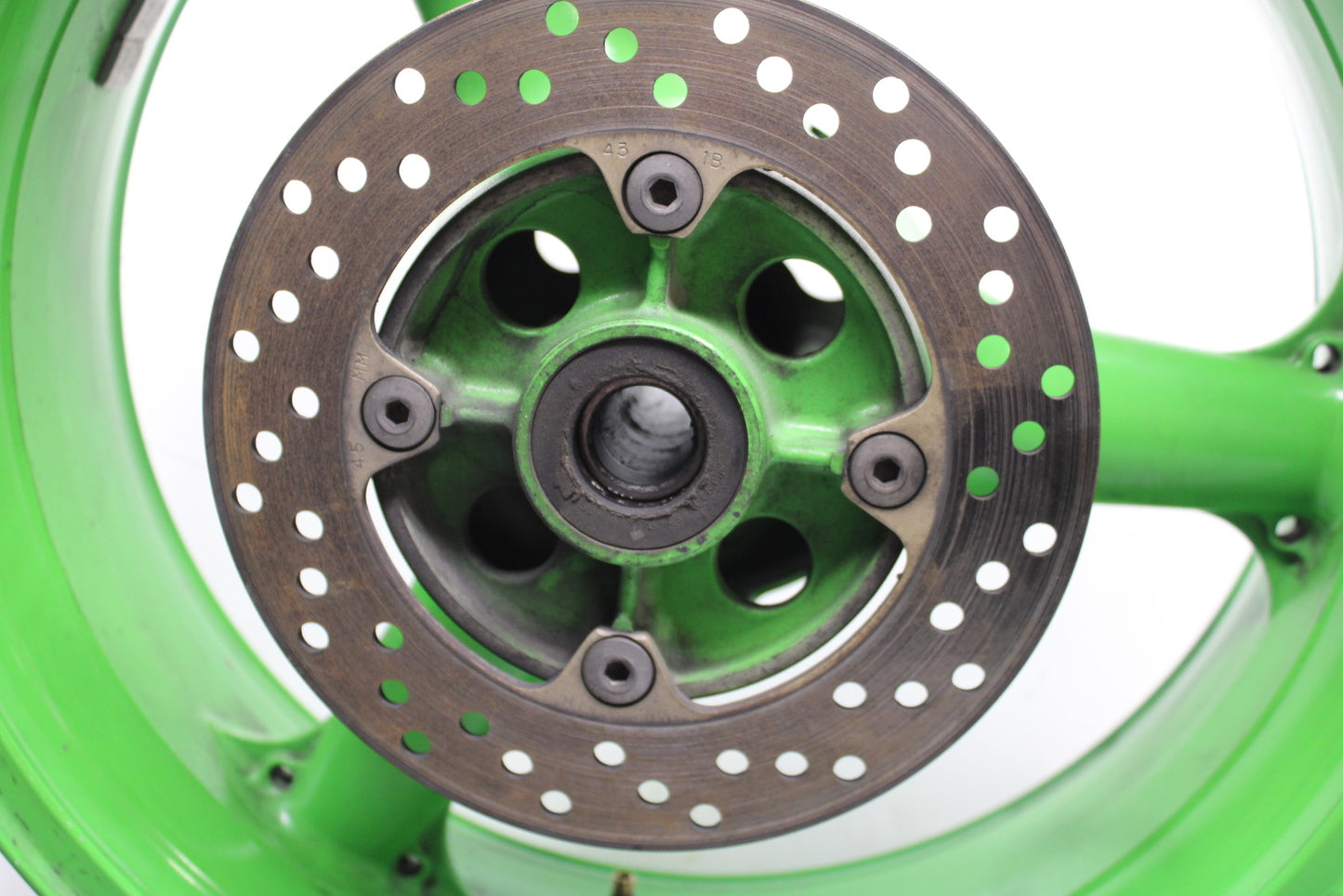 00-02 KAWASAKI NINJA ZX6R REAR WHEEL BACK RIM BB750