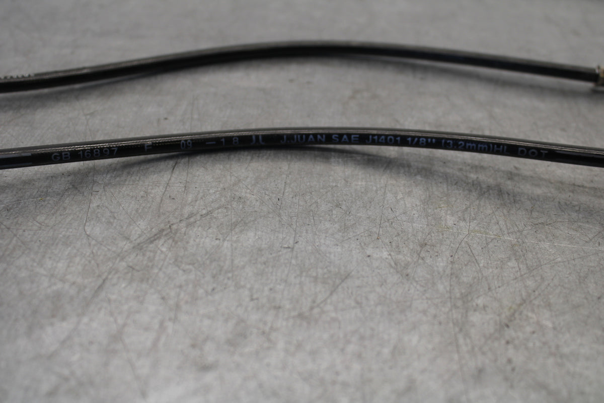 19-21 TRIUMPH SPEED TWIN 1200 FRONT BRAKE CALIPER HOSES LINES BB653