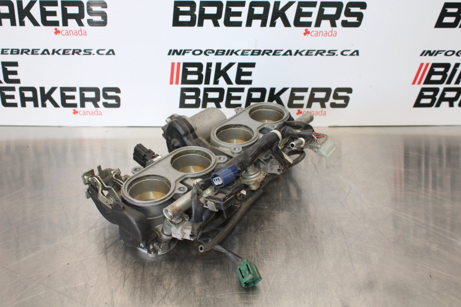 07-08 YAMAHA YZF R1 MAIN FUEL INJECTORS / THROTTLE BODIES BB160