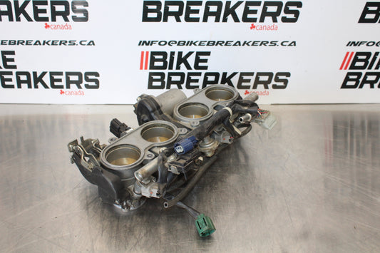 07-08 YAMAHA YZF R1 MAIN FUEL INJECTORS / THROTTLE BODIES BB160