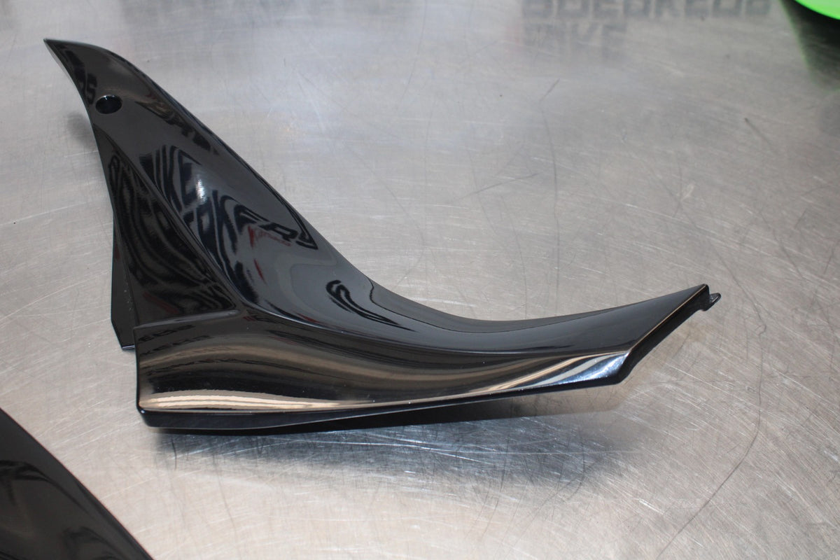 08 KAWASAKI NINJA ZX10R RIGHT LEFT FRONT SIDE SEAT PANELS COWLS FAIRINGS  BB902