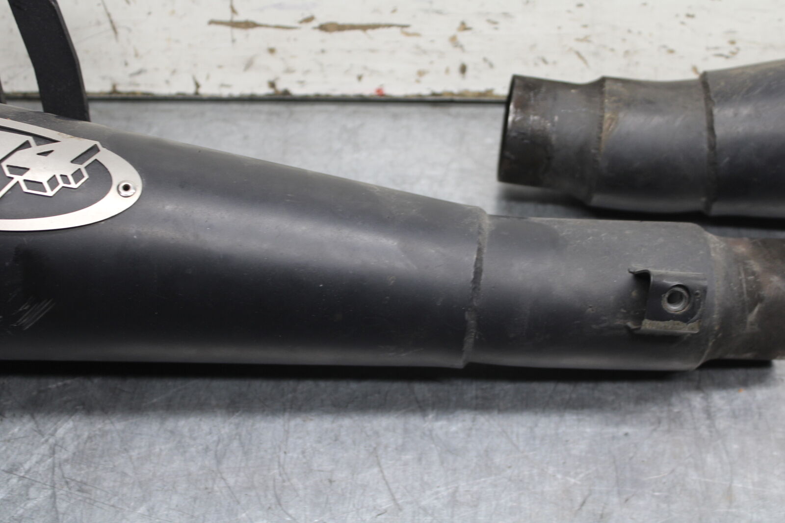 12-13 KAWASAKI Z1000 M4 EXHAUST PIPE MUFFLER SLIP ON CAN SILENCER  BB743