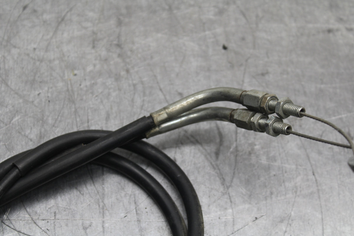 04-05 SUZUKI KATANA 750 GSX750F THROTTLE CABLES LINES BB110