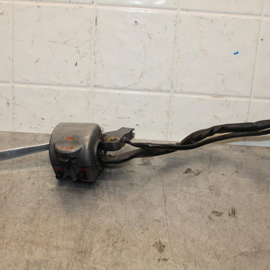 1977 Honda CB550K --- LEFT CLIP ON HANDLE HORN SIGNALS SWITCH  BB592