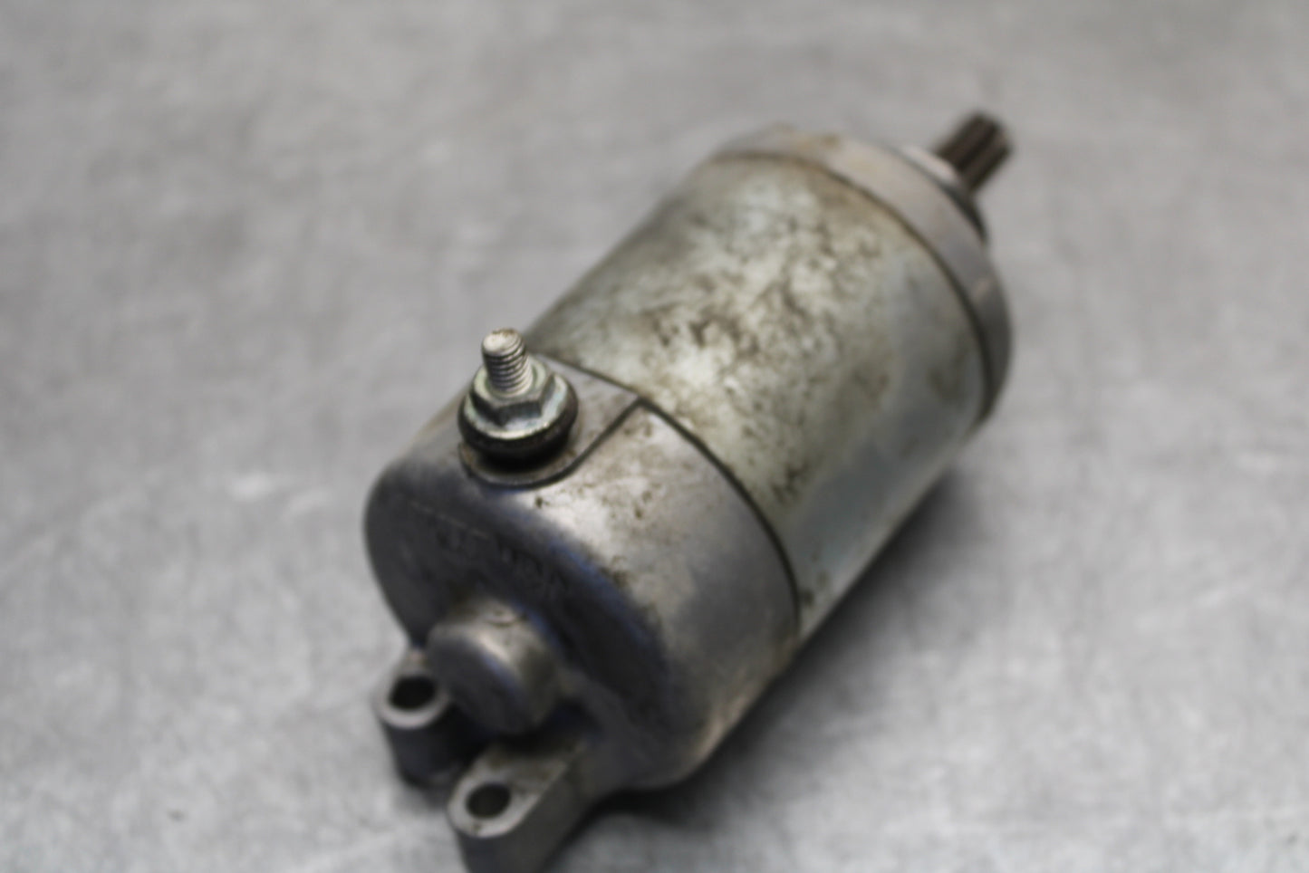 09-15 YAMAHA FZ6R ENGINE STARTING STARTER MOTOR -DC 12V  BB686