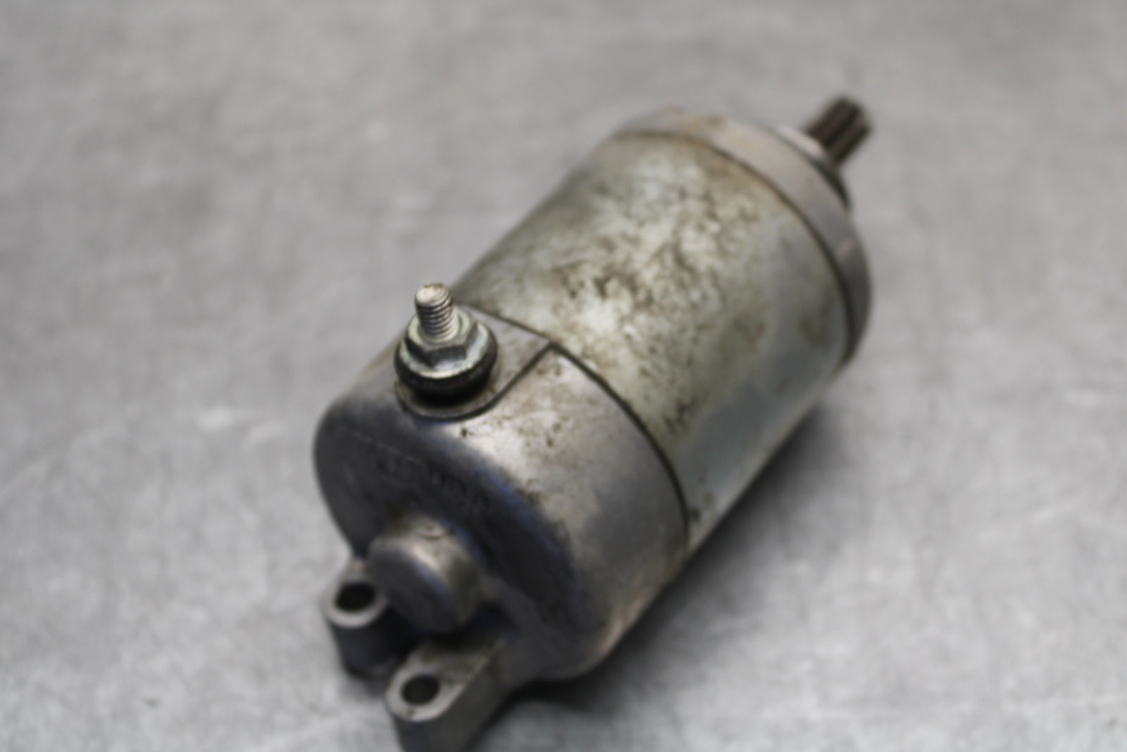 09-15 YAMAHA FZ6R ENGINE STARTING STARTER MOTOR -DC 12V  BB686