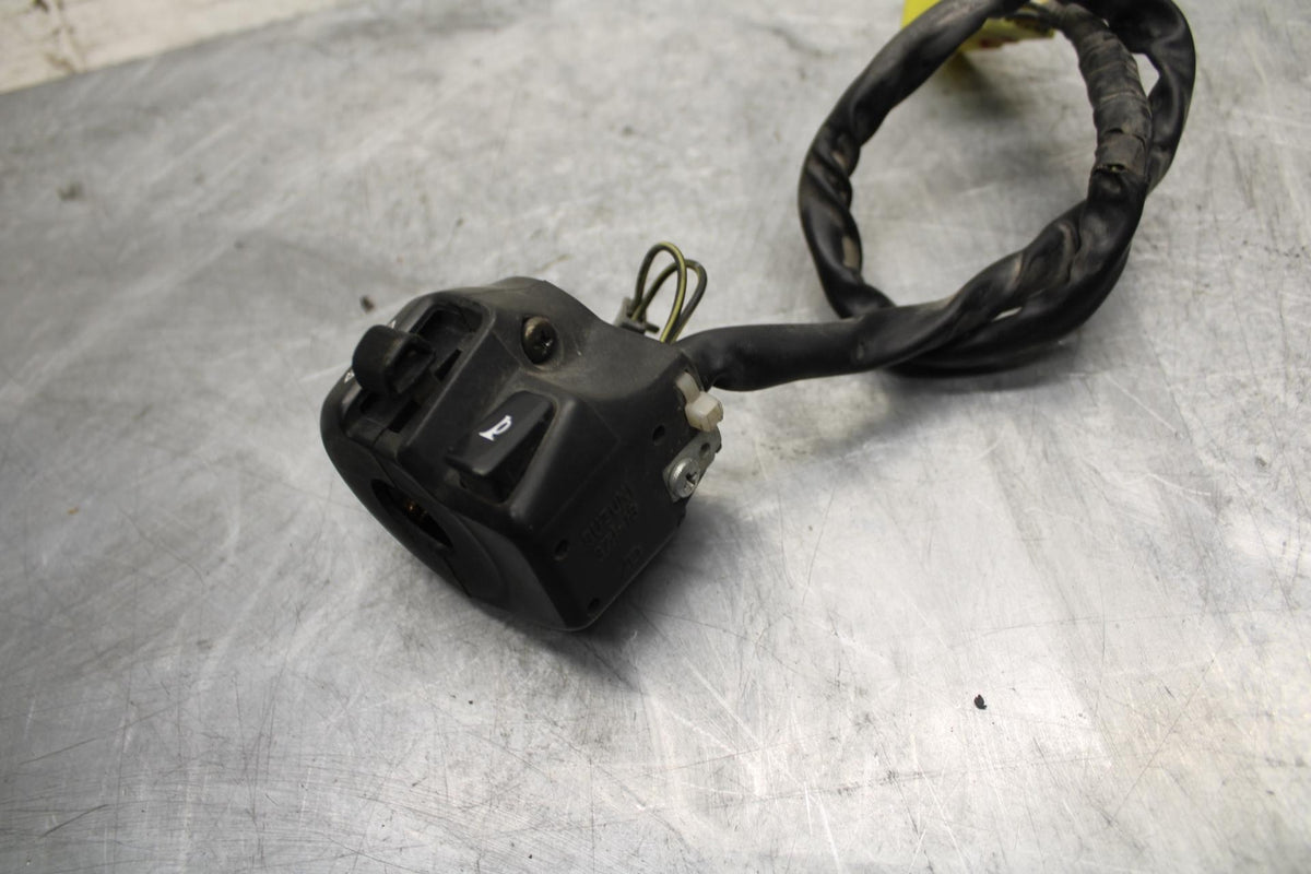 1998 Suzuki TL1000S LEFT CLIP ON HANDLE HORN SIGNALS SWITCH  BB508