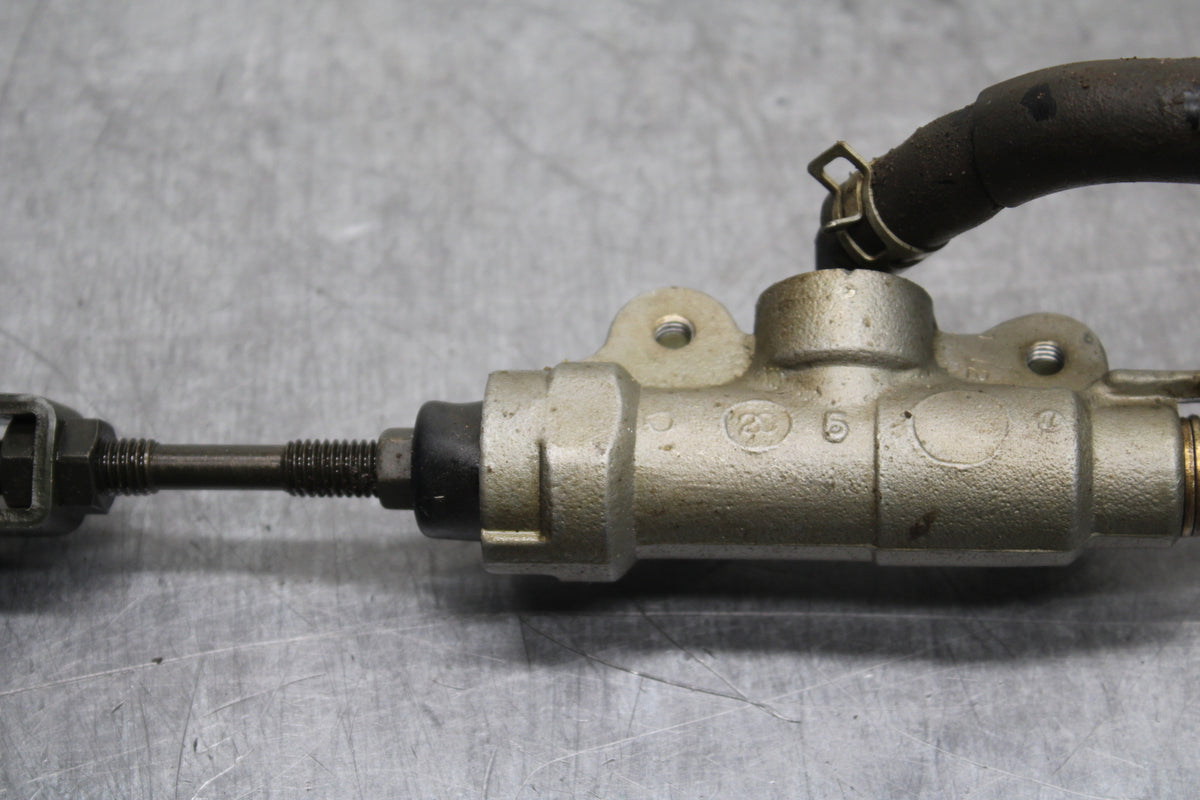 03-06 SUZUKI QUADSPORT Z400 REAR BACK BRAKE MASTER CYLINDER W RESERVOIR BB126