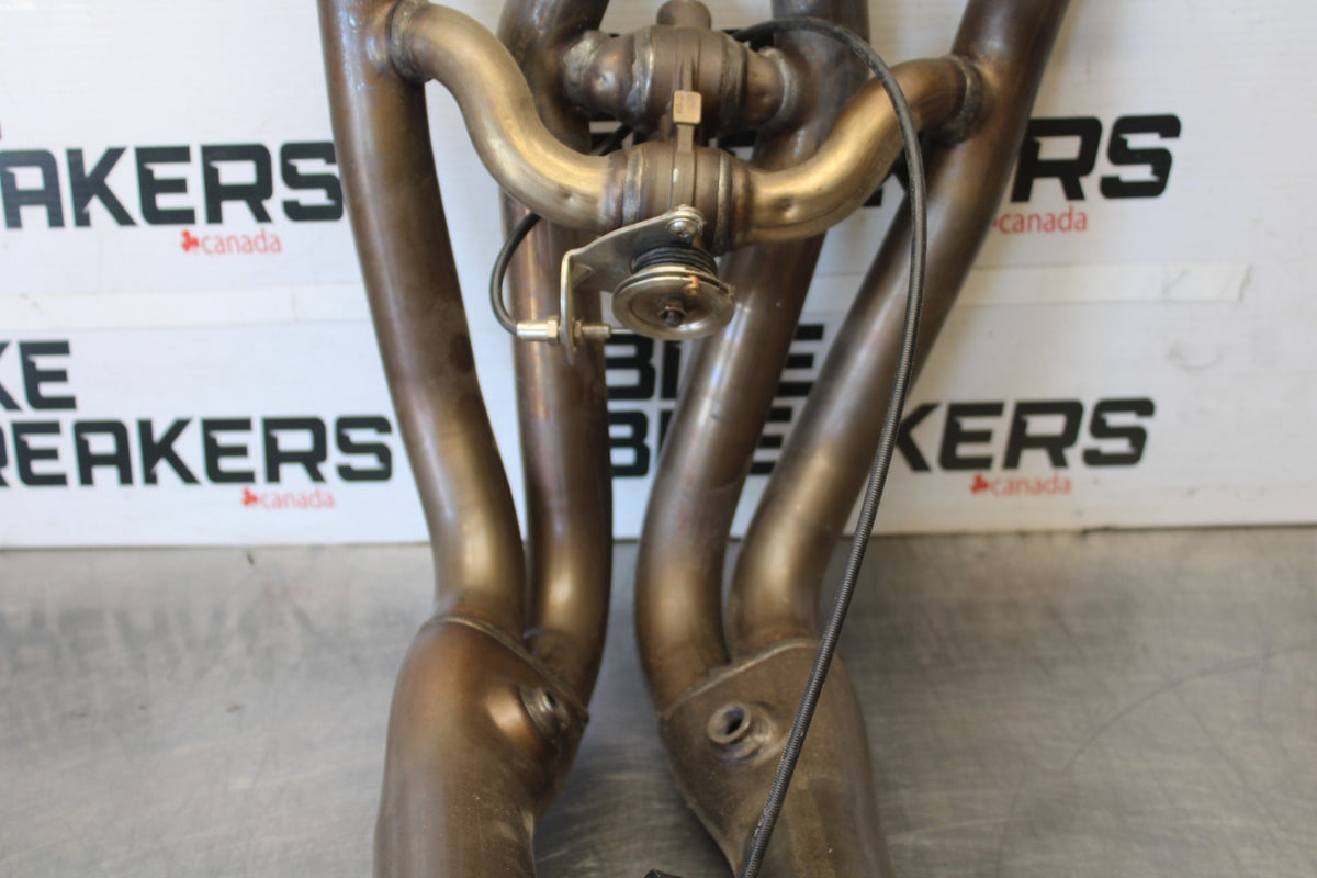 14 BMW S1000R EXHAUST HEADER PIPES MANIFOLD BB604