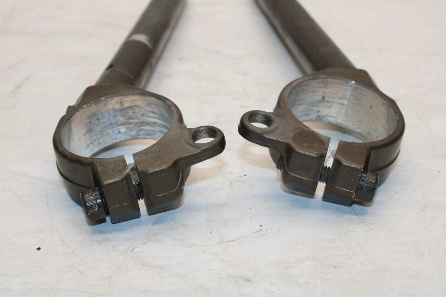 03-04 KAWASAKI NINJA ZX6RR LEFT RIGHT CLIP ON ONS HANDLEBARS PAIR SET BB264