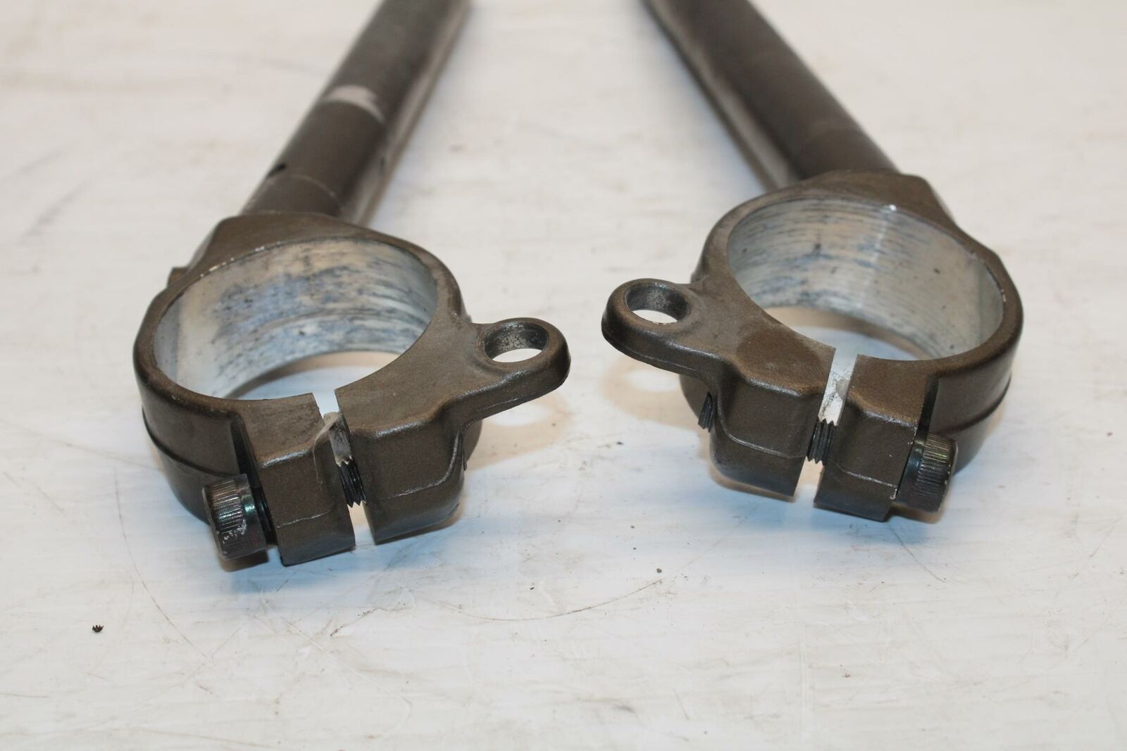 03-04 KAWASAKI NINJA ZX6RR LEFT RIGHT CLIP ON ONS HANDLEBARS PAIR SET BB264