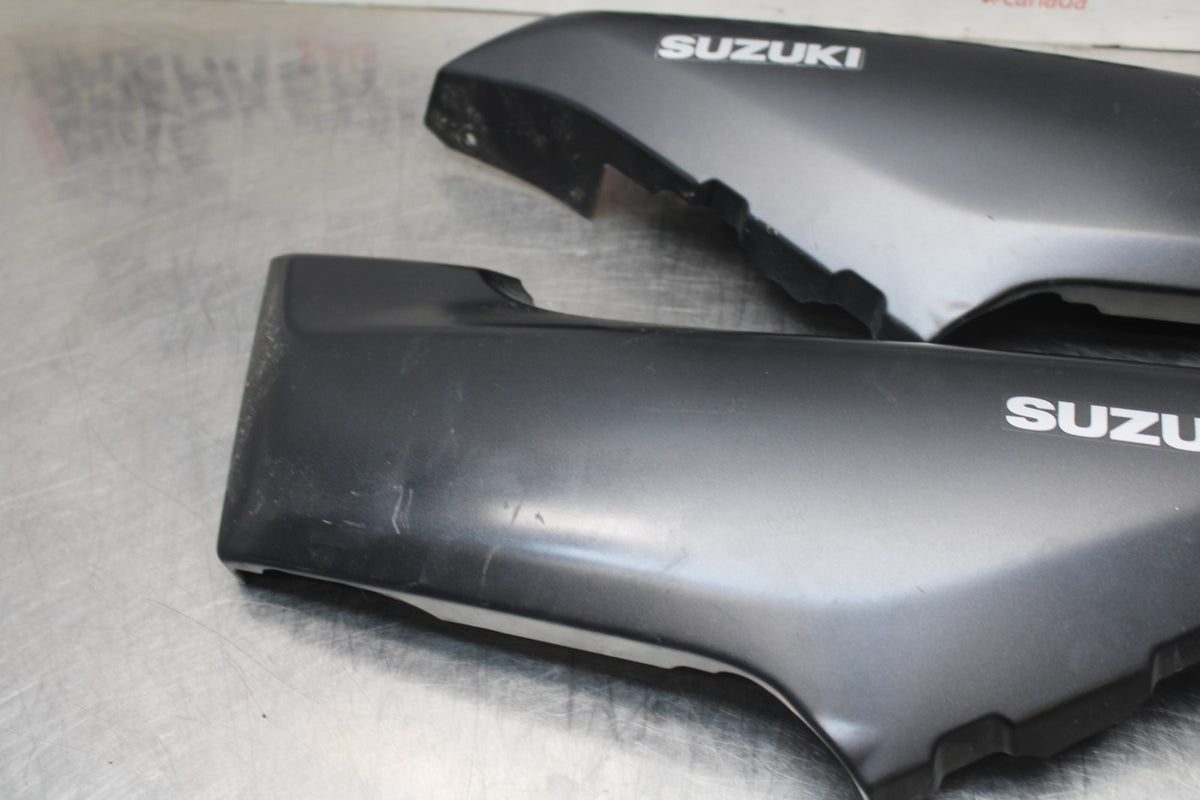 15 SUZUKI GW250F RIGHT LEFT FRAME MID SIDE COVERS COWLS PANELS TRIM BB789