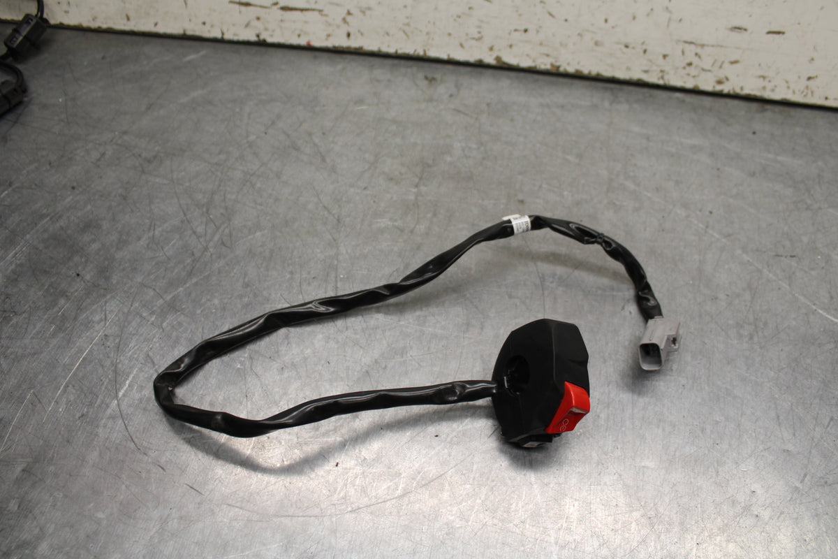 21-24 APRILIA TUONO 660 FACTORY RIGHT CLIP ON HANDLE KILL OFF START SWITCH BB733