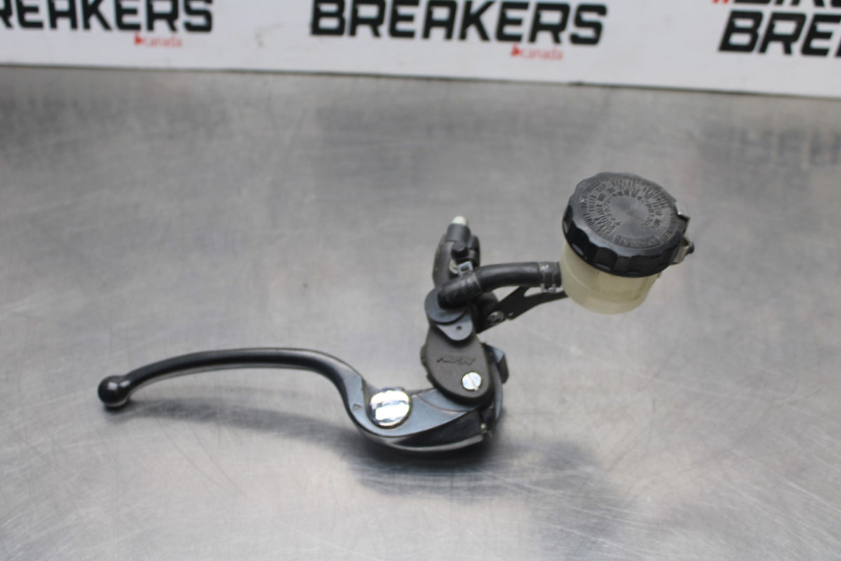 13-18 KAWASAKI NINJA ZX6R FRONT BRAKE MASTER CYLINDER w/ LEVER BB735