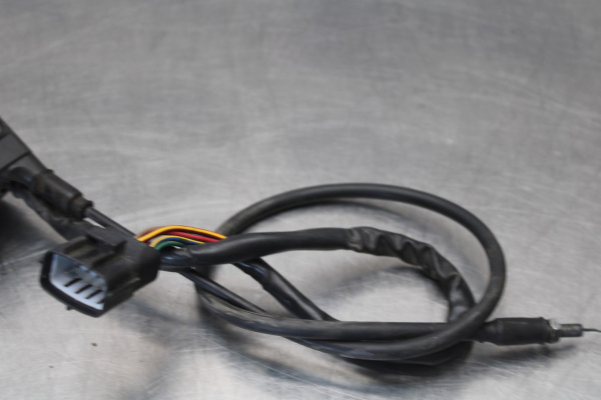 05 DUCATI SUPERSPORT 800 LEFT CLIP ON HORN SIGNALS SWITCHES/ CHOKE CABLE BB913