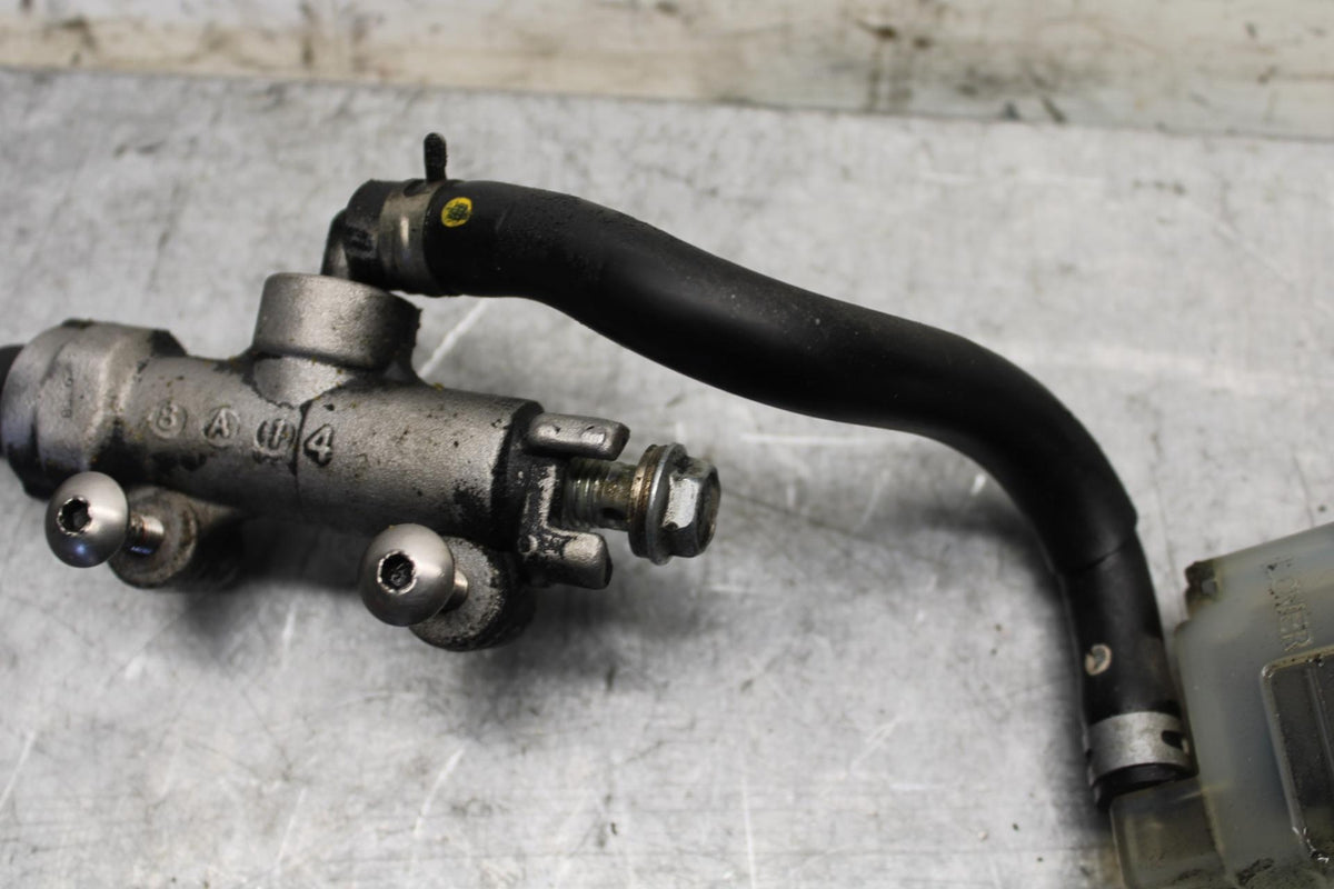 08-10 SUZUKI GSXR750 REAR BACK BRAKE MASTER CYLINDER W RESERVOIR BB58