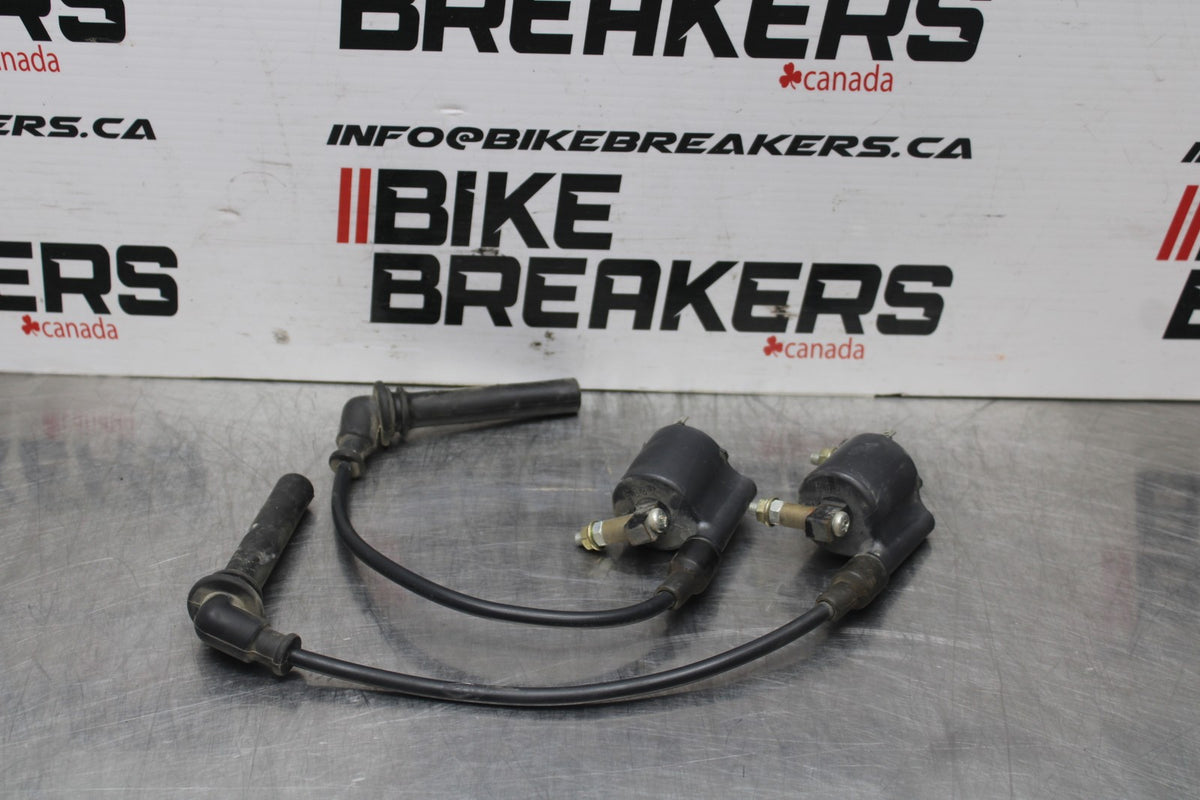 06 KAWASAKI VULCAN 900 IGNITION COILS SET PAIR BB799