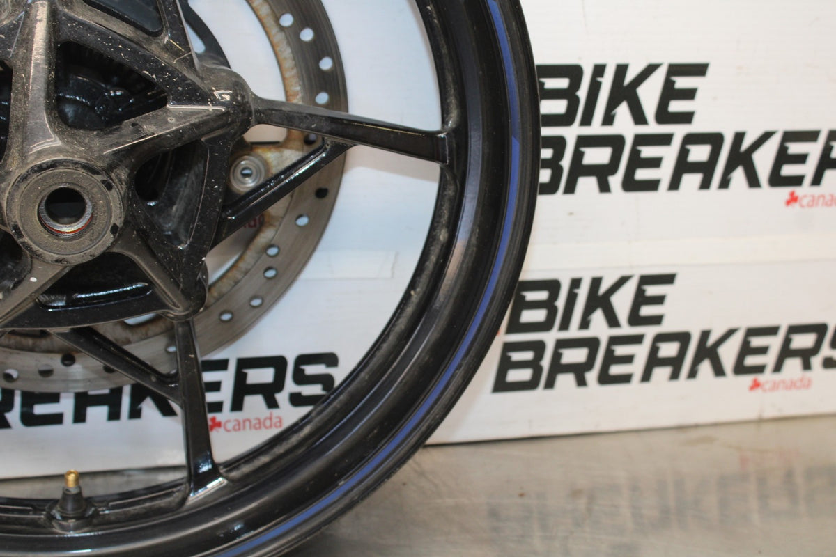 24-25 KAWASAKI NINJA 500 ABS FRONT WHEEL FRONT RIM & ROTOR BB899
