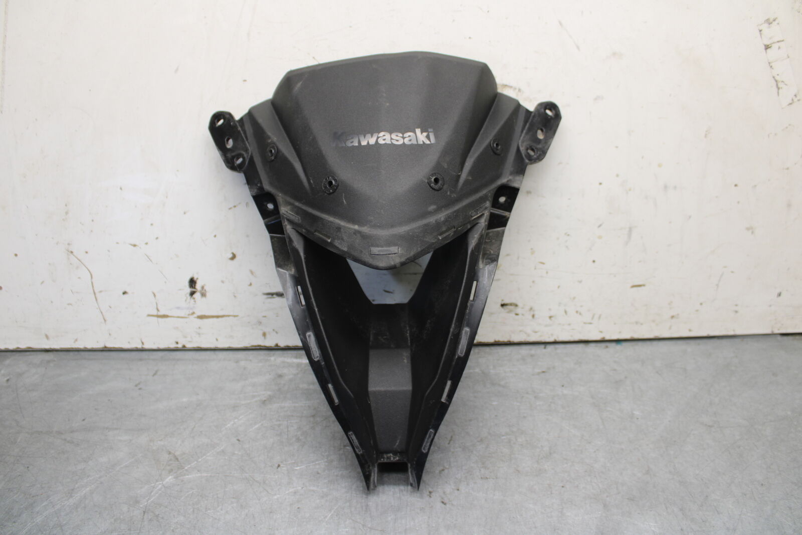 13-18 KAWASAKI NINJA ZX6R FRONT CENTER COWL FAIRING 55028-0443 BB666