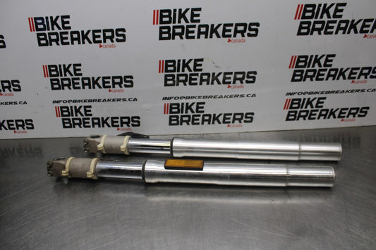 02 DUCATI MONSTER 620 FRONT FORKS SHOCK SUSPENSION SET PAIR BB851
