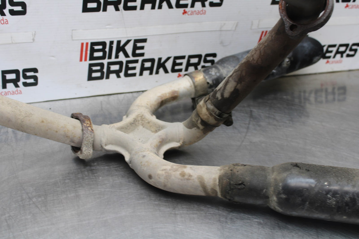 05 DUCATI SUPERSPORT 800 FULL EXHAUST SYSTEM HEADERS PIPE MUFFLER BB913