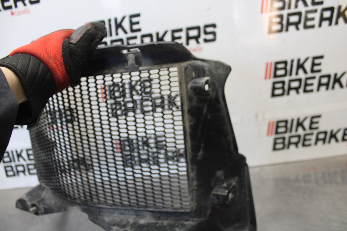 19 BMW F750GS ENGINE RADIATOR MOTOR COOLER COOLING RADIATER COVER GUARD BB938