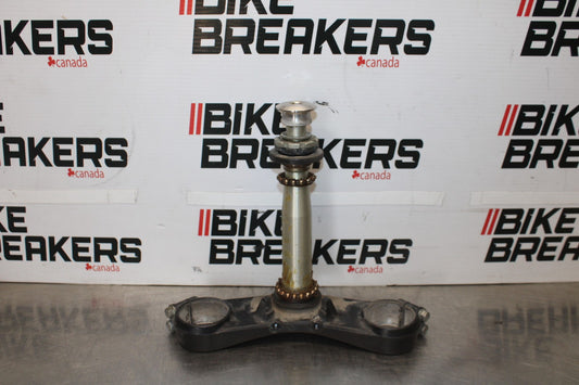 00-05 KAWASAKI NINJA ZX12R FRONT FORKS CLAMP LOWER TRIPLE TREE STEM BB892