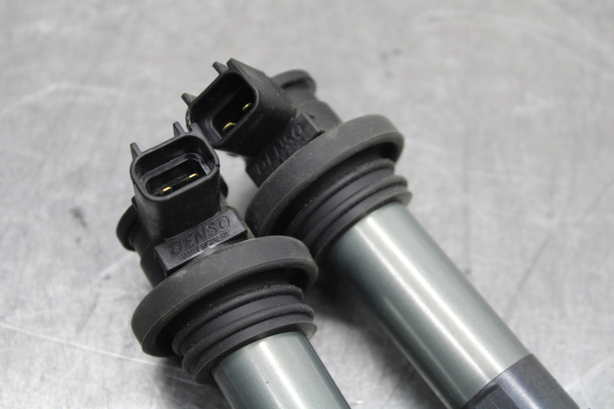 24 KAWASAKI NINJA 500 ABS IGNITION COILS COIL SPARK PLUG CAPS BB730