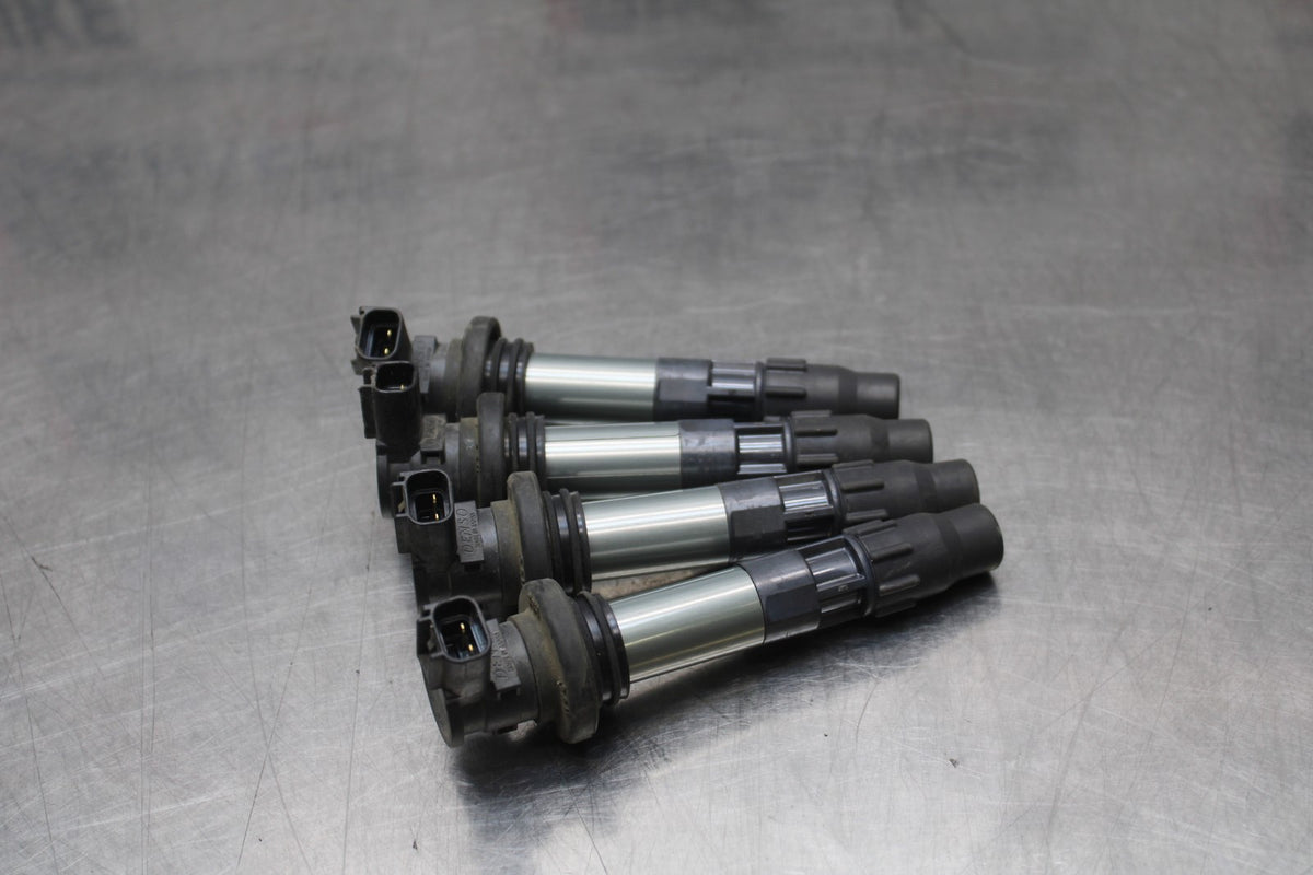 08-10 SUZUKI GSXR 600 IGNITION COILS COIL SPARK PLUG CAPS BB202