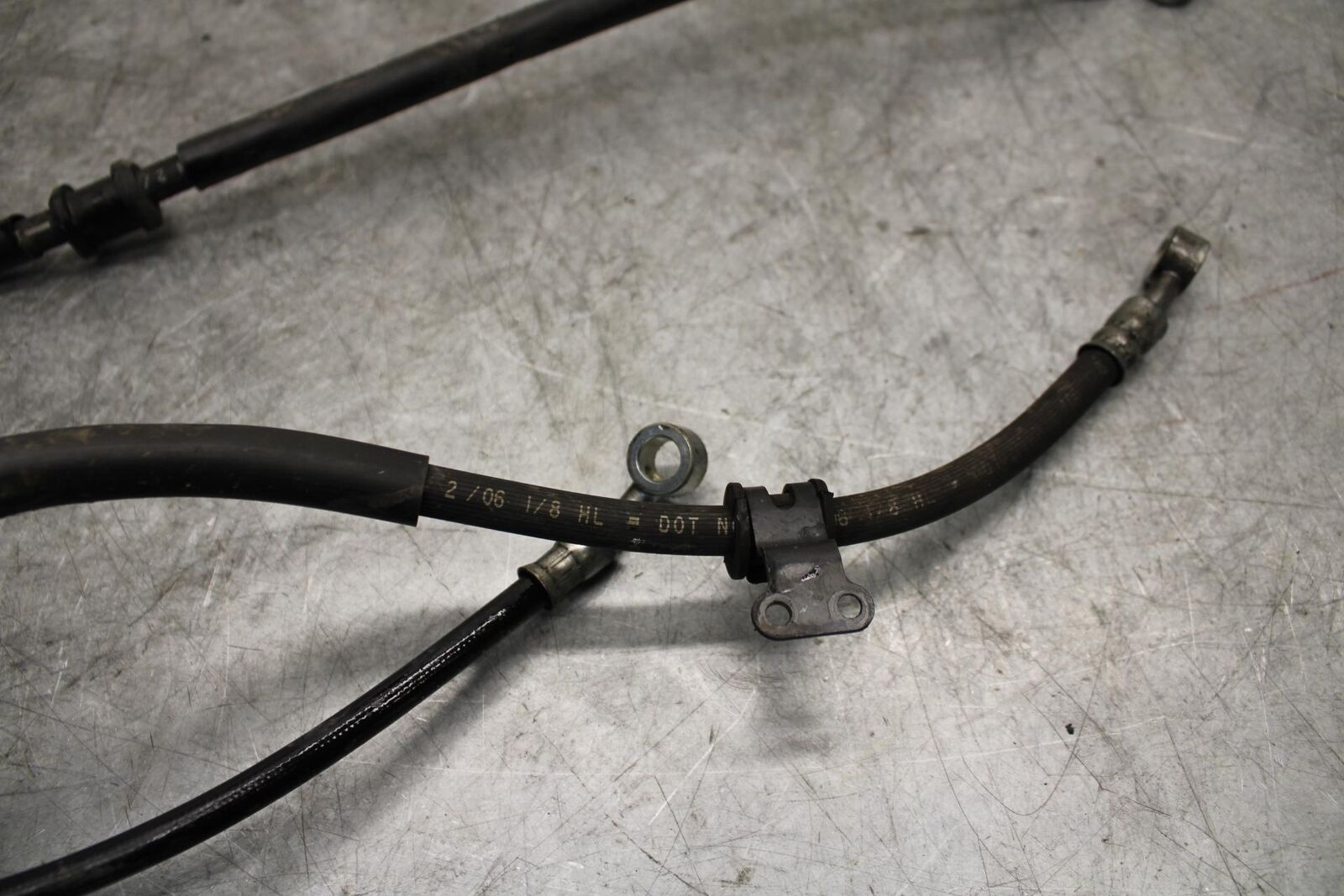 06-07 SUZUKI GSXR750 FRONT REAR BRAKE CALIPER HOSES LINES  BB543